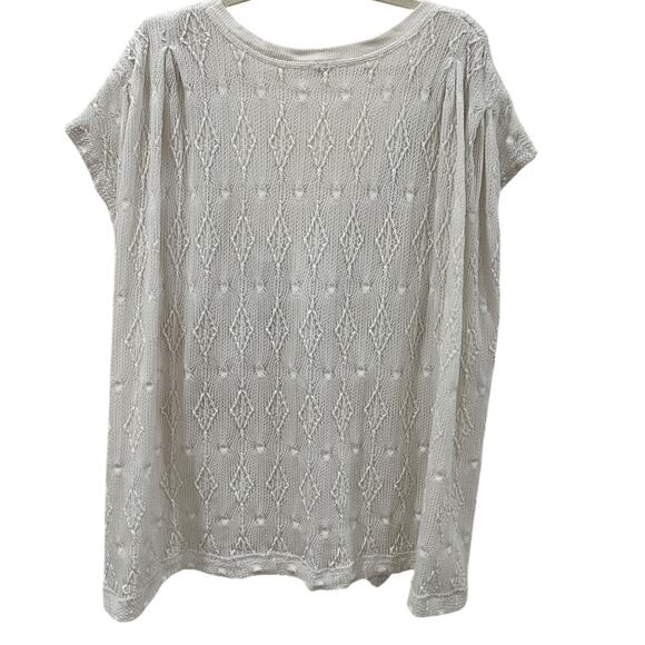 Free People Show Off Tee In Gardenia - Picture 7 of 7